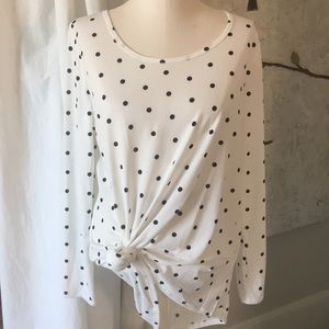 LuLaRoe Polka Dot Lynnae New Without Tags Large